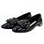 Miu Miu Mocassino in vernice con nastro