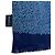 Hermès Bufanda reversible de seda Chandal Check Azul Gris - vista 10