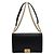 Chanel Borsa a tracolla Boy Large Flap in agnello nero con catena dorata