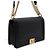 Chanel Borsa a tracolla Boy Large Flap in agnello nero con catena dorata - vista 3