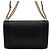 Chanel Borsa a tracolla Boy Large Flap in agnello nero con catena dorata - vista 4