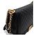 Chanel Borsa a tracolla Boy Large Flap in agnello nero con catena dorata - vista 8