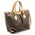 Louis Vuitton Borsa Tote e Borsa a Spalla Palermo PM in Monogram Canvas Multicolore - vista 3