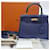 Hermès Togo Kelly Blu - vista 12