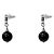 Chanel Orecchini Pearl Drop CC Silver - vista 2