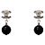 Chanel Orecchini Pearl Drop CC Silver - vista 3