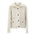 Dior Technische Woll-Kaschmir-Strickjacke Weiß