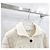 Dior Technische Woll-Kaschmir-Strickjacke Weiß - Ansicht 3