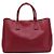 Prada Borsa Tote Lux Saffiano Rossa - vista 4