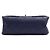 2.55 Chanel Mini Borsa a Spalla Caviar Navy con Catena Dorata Blu - vista 7