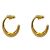 Dior Créoles en or Christian - vue 2