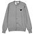 Comme Des Garcons Strickjacke Black Heart Grau AX