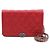 Chanel Borsa a tracolla e a spalla WOC Boy in caviar rosso