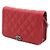 Chanel Borsa a tracolla e a spalla WOC Boy in caviar rosso - vista 2