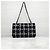 Chanel Borsa Classic Medium Flap in Tweed Rosa - vista 3