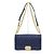 Chanel Borsa a tracolla Navy Boy Caviar Medium Flap Gold Chain Blu