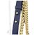 Chanel Borsa a tracolla Navy Boy Caviar Medium Flap Gold Chain Blu - vista 10