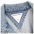 Bottega Veneta Giacca di jeans con lavaggio chiaro da donna Blu - vista 5