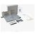 Balenciaga Silver Glitter Kartenhalter Silber - Ansicht 8