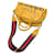 Gucci Borsa duffle Giallo - vista 4