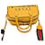 Gucci Borsa duffle Giallo - vista 5