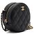 Chanel Mini borsa a tracolla rotonda in caviar classico con catena COCO Nero - vista 4