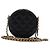 Chanel Mini borsa a tracolla rotonda in caviar classico con catena COCO Nero - vista 5