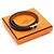 Hermès Pulsera de doble vuelta en cuero negro para mujer - vista 7