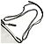 Chanel Borsa Gabrielle Hobo Borsa a Spalla Grande Bianco Nero - vista 12