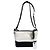 Chanel Borsa Gabrielle Hobo Borsa a Spalla Grande Bianco Nero - vista 4