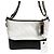 Chanel Borsa Gabrielle Hobo Borsa a Spalla Grande Bianco Nero - vista 7