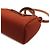Hermès Tote e bolsa de ombro em couro laranja com ferragens - vista 11