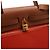 Hermès Tote e bolsa de ombro em couro laranja com ferragens - vista 14