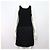 Moncler Schwarzes gestepptes Kleid für Damen mit Wollstrick-Set - Ansicht 6