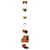 Hermès Bracciale ClickClack Rosso  - vista 2