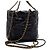Chanel Mini sac à bandoulière et sac crossbody en métal doré Noir - vue 5