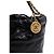 Chanel Mini sac à bandoulière et sac crossbody en métal doré Noir - vue 8