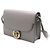 Gucci Borsa a tracolla e borsa a spalla GG Ring Flap in pelle grigia - vista 2