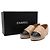 Chanel Espadrilles da donna in pelle di agnello bicolore con logo CC - vista 7