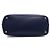 Prada Borsa Tote Navy Leather Saffiano Lux Double Zipper - vista 6