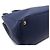 Prada Borsa Tote Navy Leather Saffiano Lux Double Zipper - vista 8