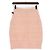 Louis Vuitton Mini gonna in cotone da donna con logo rosa - vista 4