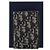 Dior Tarjetero vertical en jacquard Oblique Castaño