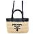 Prada Nuova Mini Tote Bag in Pelle Crochet Multicolore
