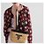 Prada Nuova Mini Tote Bag in Pelle Crochet Multicolore - vista 8