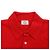 Hermès Camiseta de algodón roja de manga corta para mujer con cuello de botones, algodón rojo - vista 5