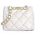 Chanel Piccola borsa shopping trapuntata bianca Bianco