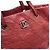 Chanel Borsa shopper a tracolla COCO On The Road da donna in pelle di vitello morbida Rosso - vista 12