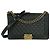 Chanel Borsa Boy Caviar Large Khaki Marrone