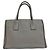 Miu Miu Borsa Tote e Borsa a Tracolla in Pelle Vitello con Logo Marrone